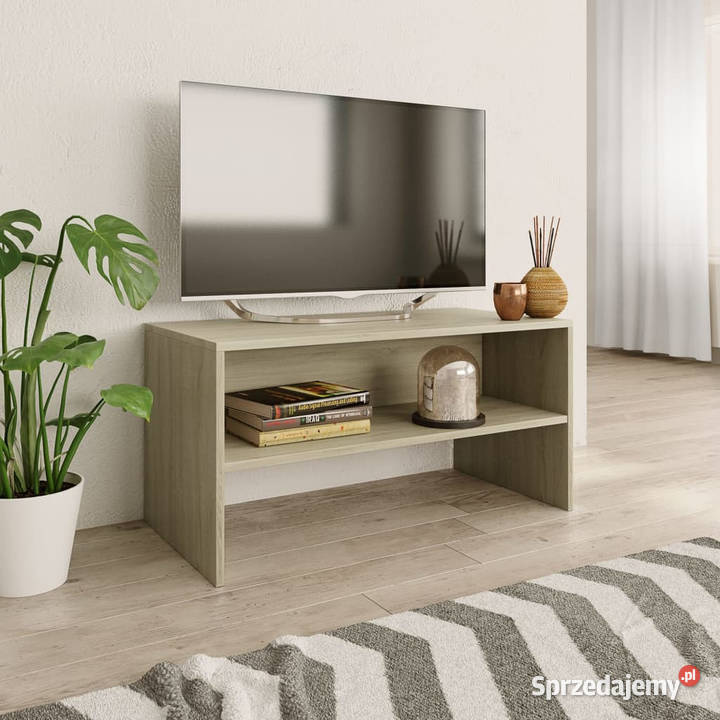 Szafka pod TV dąb sonoma 80x40x40 materiał Warszawa