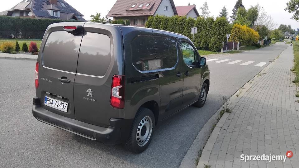 Peugeot Partner 15 BlueHDI 130 2023r 16 000 FVAT zarejestrowany w Polsce Iwonicz