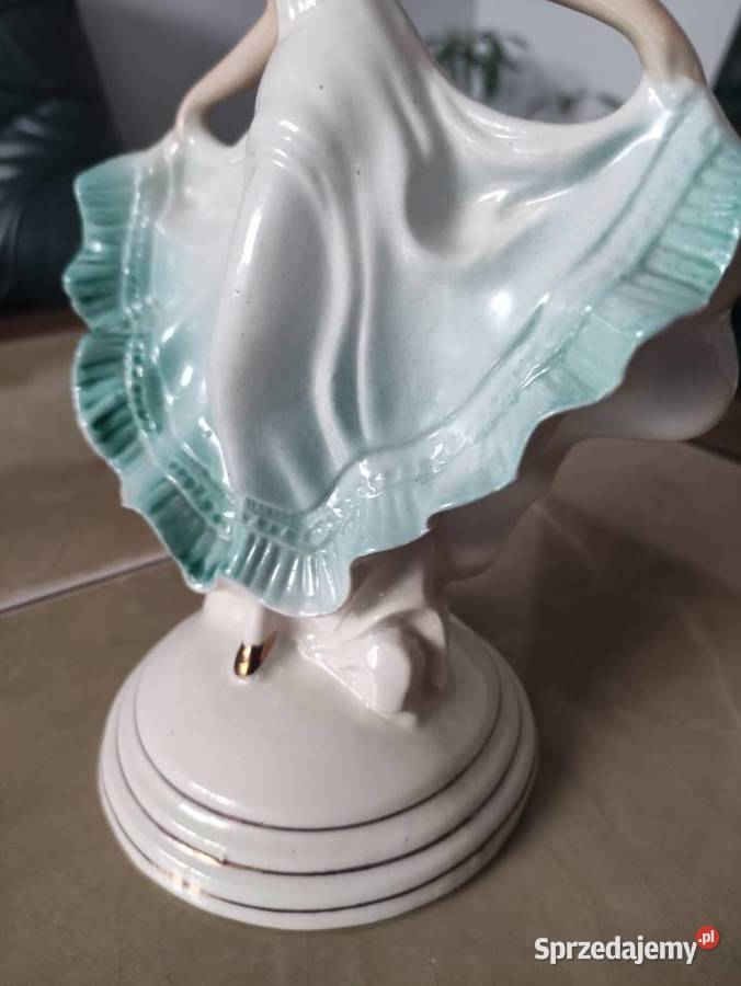 Figurka porcelanowa tancerka Steatyt Zygmunt Porcelana i szkło