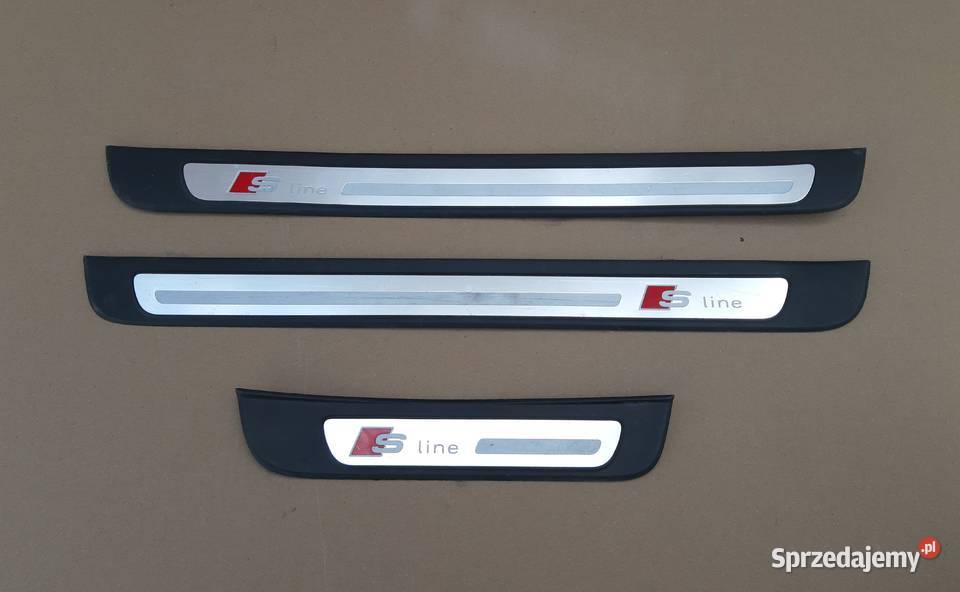 AUDI A5 SPORTBACK LISTWA PROGU PRAWY TYŁ SLINE Trzciel