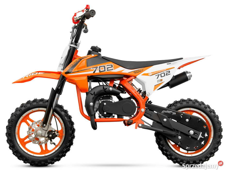 Mini Cross YD 702 50cc krosik crrosik na prezent niebieski
