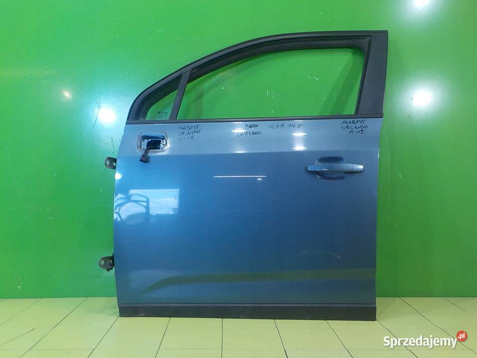 CHEVROLET ORLANDO 18 B 13r 5D drzwi lewe przod mazowieckie Suków