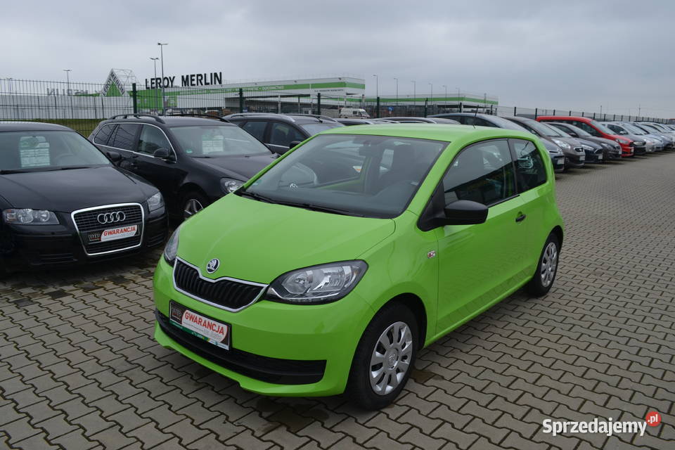 Skoda Citigo z Niemiec OPŁACONA 47 zielony Zgorzelec sprzedam