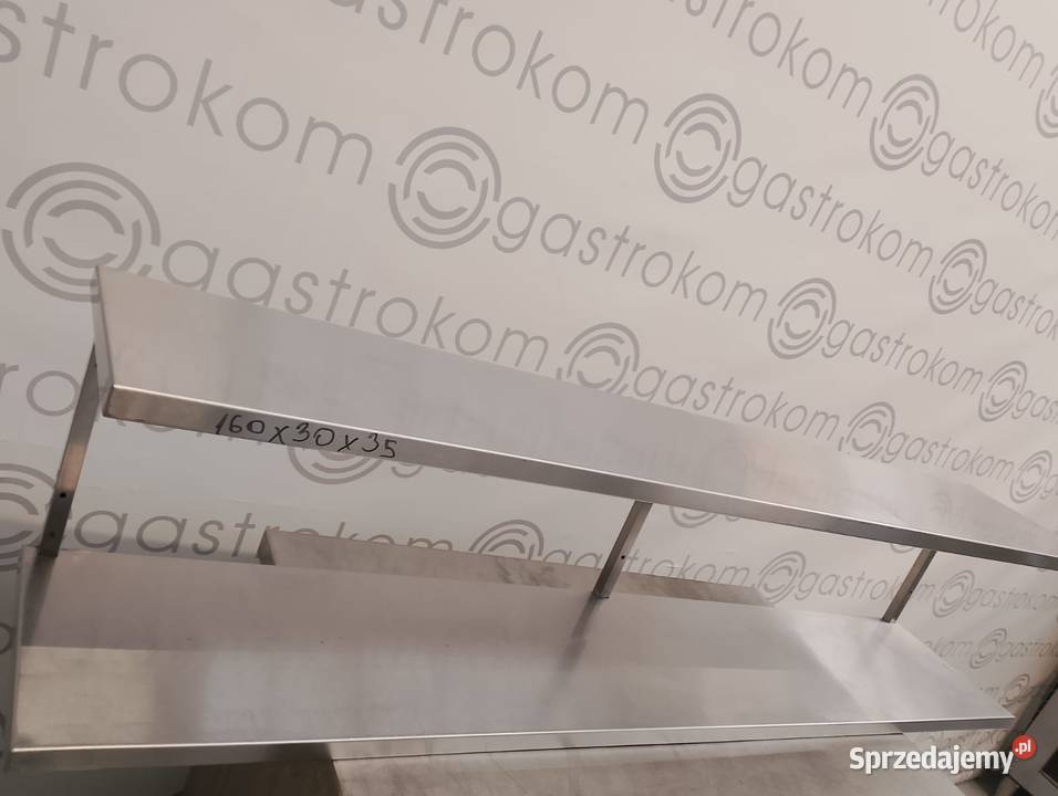 Półka 2 poziomowa 175x30 Gastronomia Wrocław