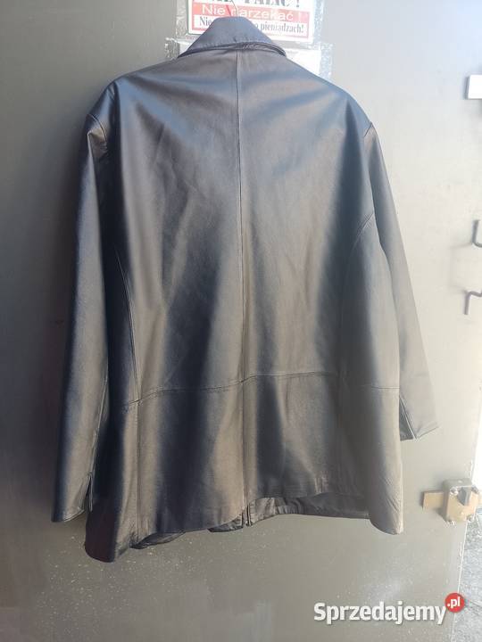 2XL3XL Skórzana kurtka z Londynu Genuin Leather Skóra naturalna Kurtki i płaszcze Kraków