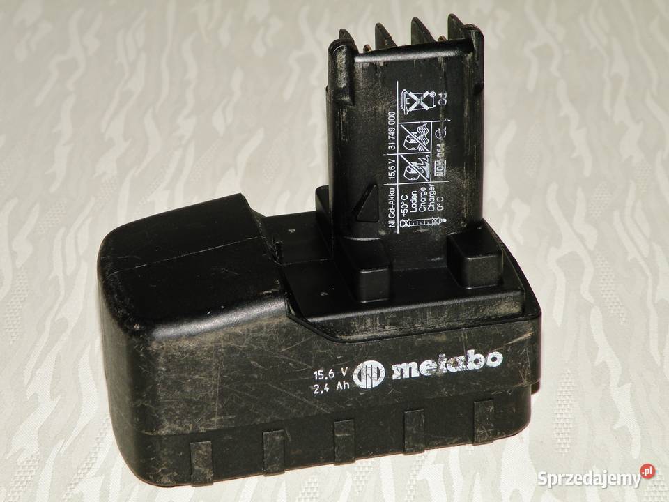 Akumulator Metabo 15,6V do BST, SBT, BSP, SBP do regeneracji
