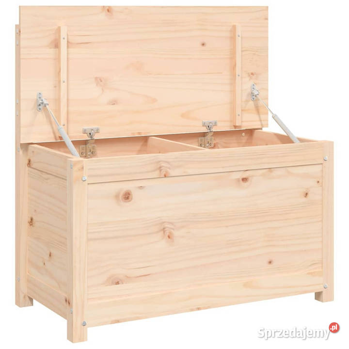 Ławka 80x41x77 lite drewno sosnowe WM823549 Warszawa sprzedam