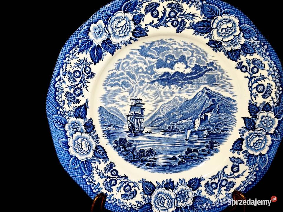 Talerz obiadowy płaski angielski Lochs of Porcelana i szkło Chełm