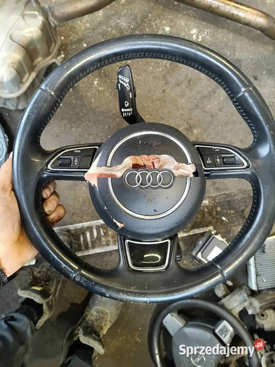Kierownica skórzana multifunkcja Audi A4 B8 A6 Bodzentyn