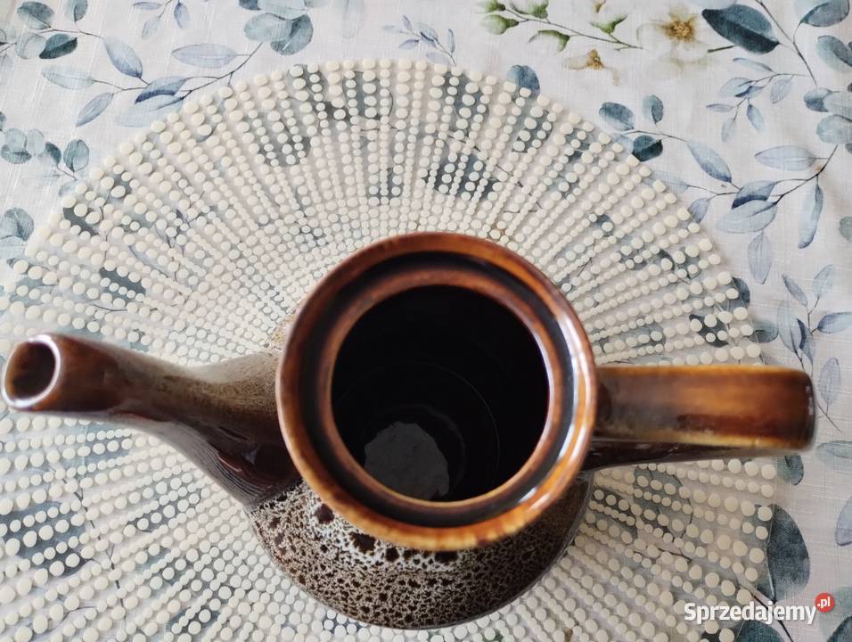 PRL dzbanek Nefryt Sadulski Mirostowice porcelit Łódź sprzedam