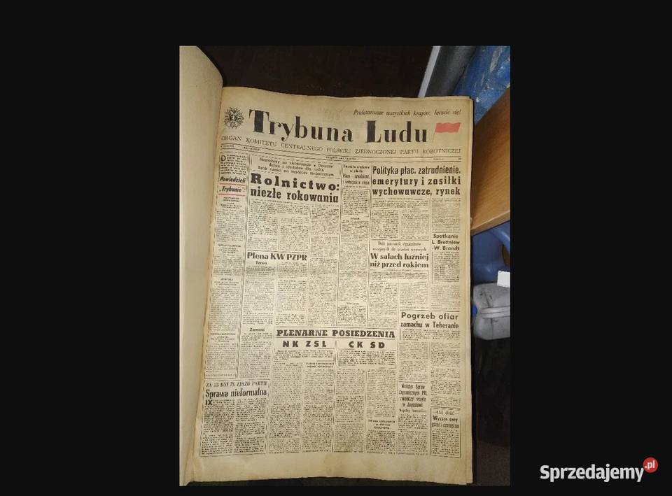 Rocznik Gazety Trybuna Ludu 1981