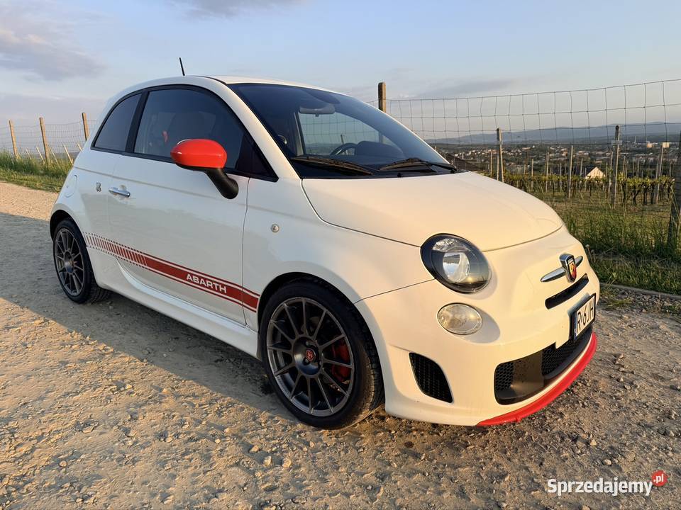 Fiat 500 Abarth 14 Turbo 160 2015r sportowa przyciemniane szyby Gorajowice