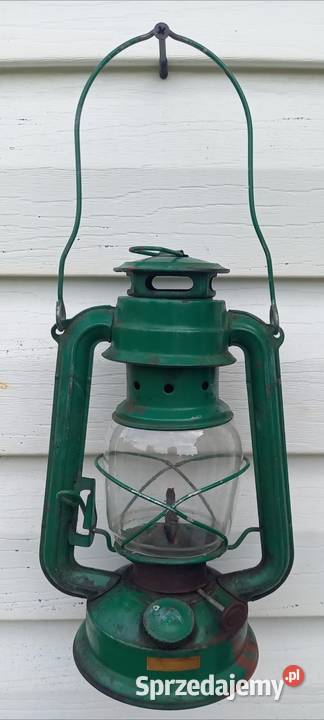 Lampa naftowa olejowa zielona Pozostałe