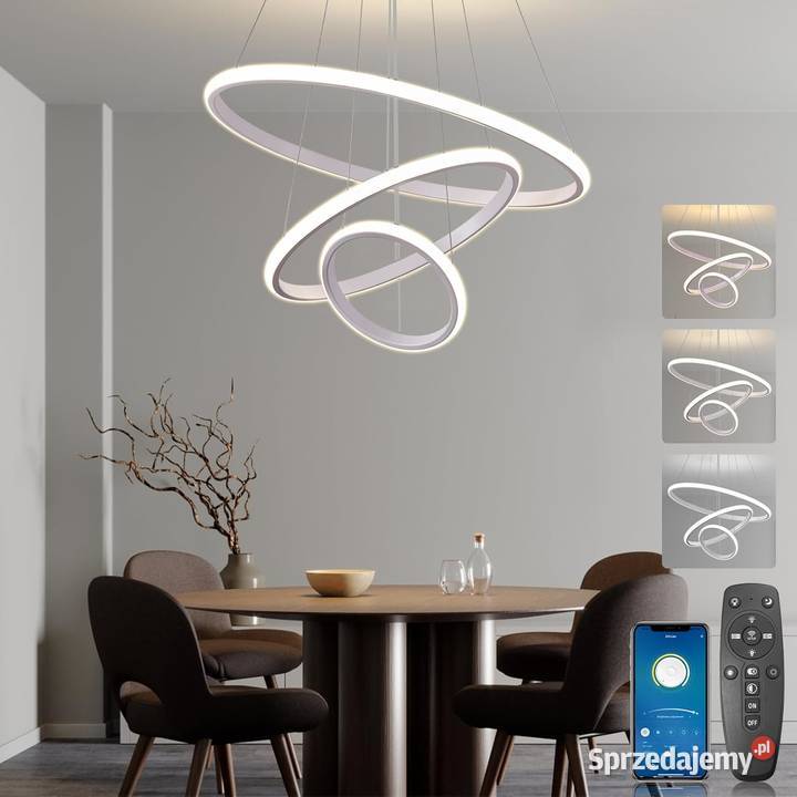 BRIMETI Lampa wisząca do salonu Bytom