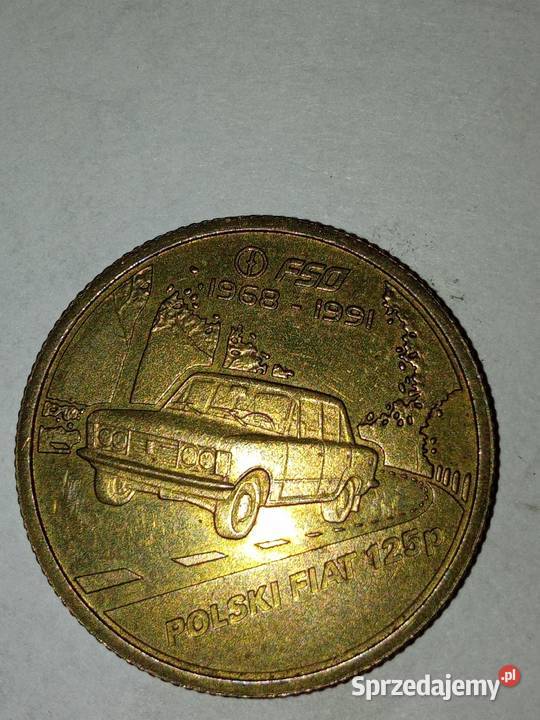 Moneta kultowe polskie samochody 125p Pozostałe sprzedam
