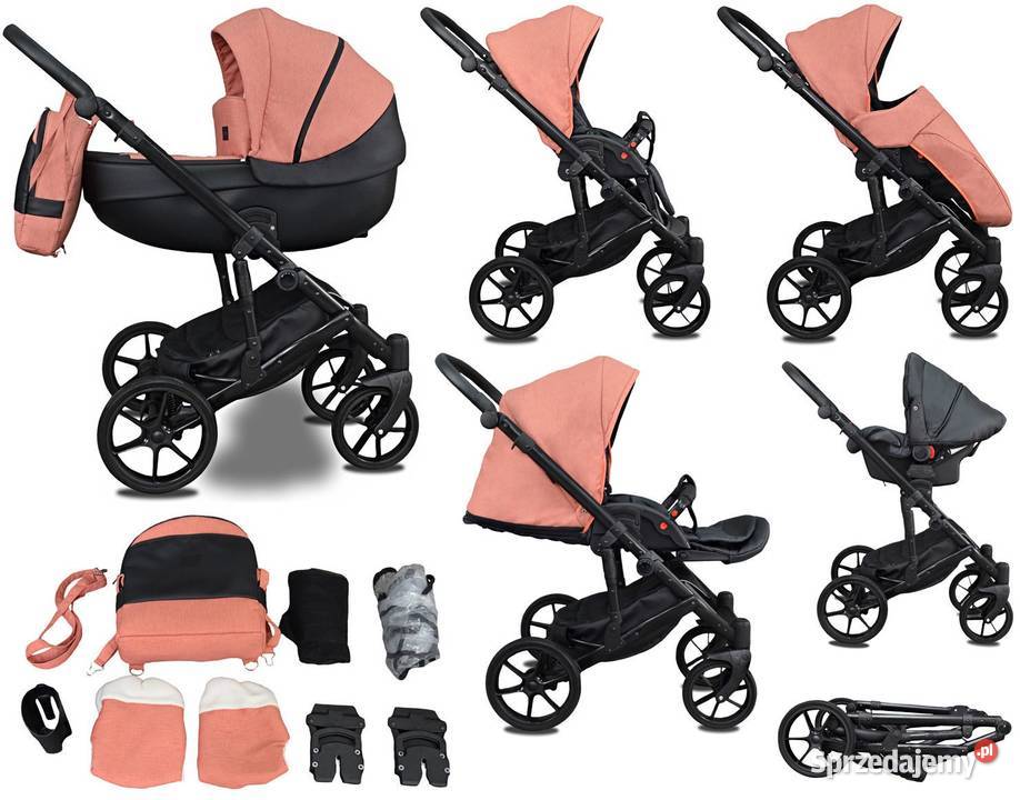 Wózek Dziecięcy NXT zestaw 3w1 Fotelik łódzkie Łódź