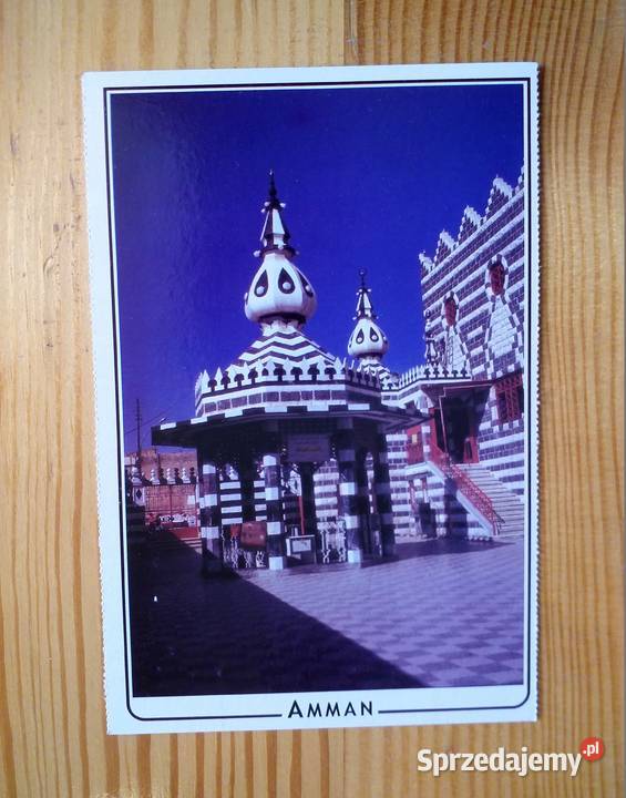 AMMAN WIDOK NA MECZET ABU DARWISHA Piszczac