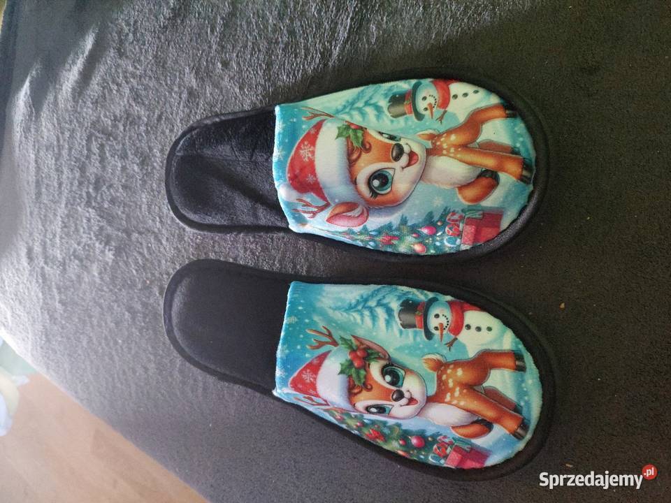 Ciapcie domowe z motywem świątecznym Piotrków Trybunalski