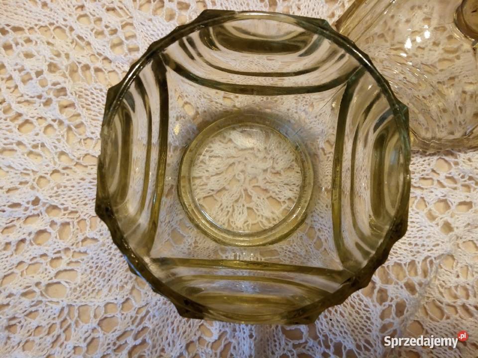 Cukiernica bombonierka Unikat Art Deco Hortensja