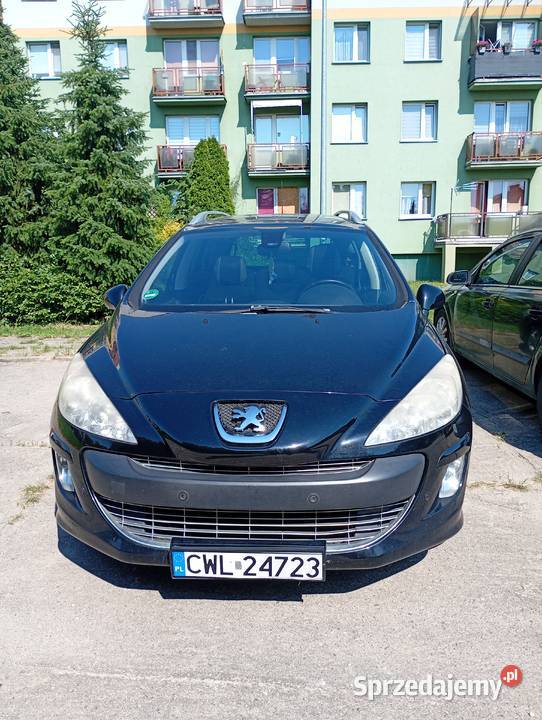 Peugeot 308 SW 2009 Panorama Nowe Turbo uszkodzony Prabuty