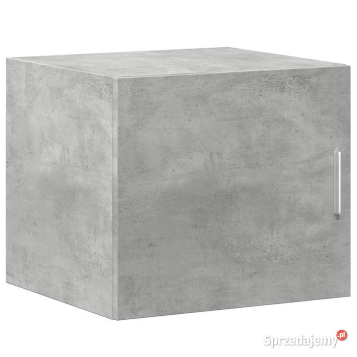 Wąska szafka szarość betonu 45x425x225 WM3281290
