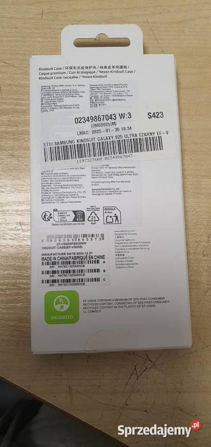 Oryginalne Plecki Etui Kindsuit do Galaxy S25 Wołomin