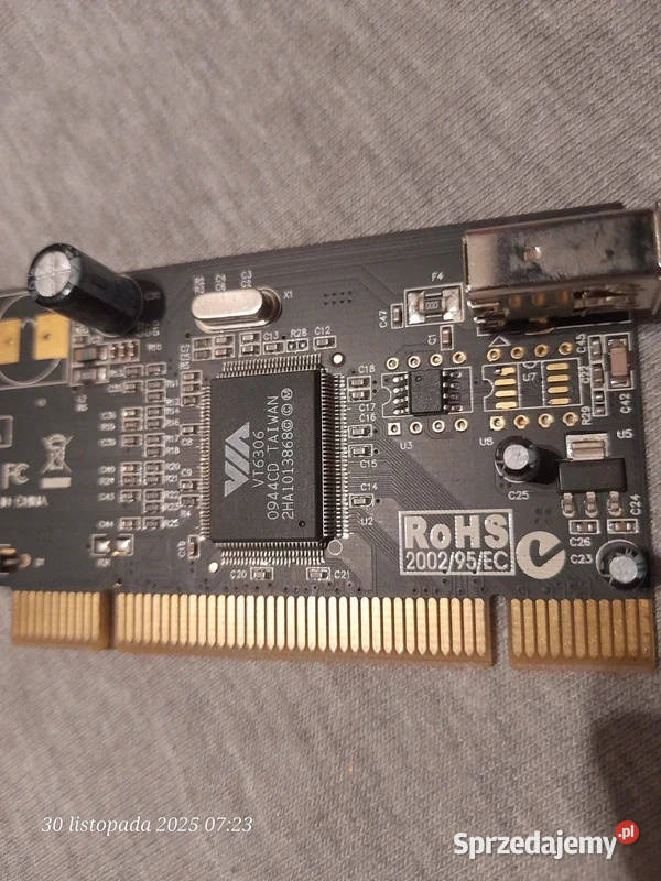 Karta kontrolera PCI FireWire IEEE 1394 lubelskie Lublin