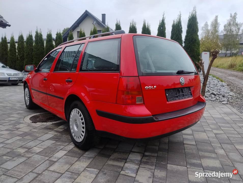 SPRZEDAM VOLKSWAGEN GOLF 4 STAN KOLIEKJONERSKI 75KM Myślenice