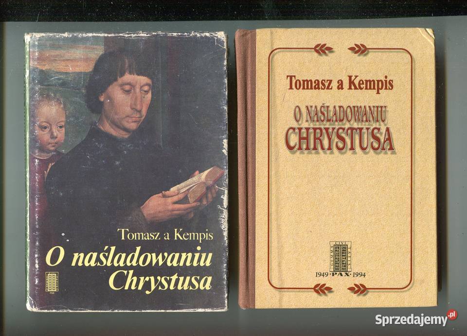 O naśladowaniu Chrystusa Tomasz a Kempis 2 Szczecin sprzedam
