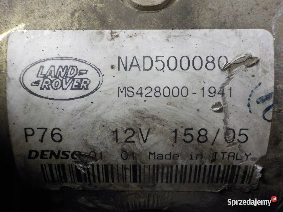 DISCOVERY III 27 TDV6 08r 190 276DT rozrusznik