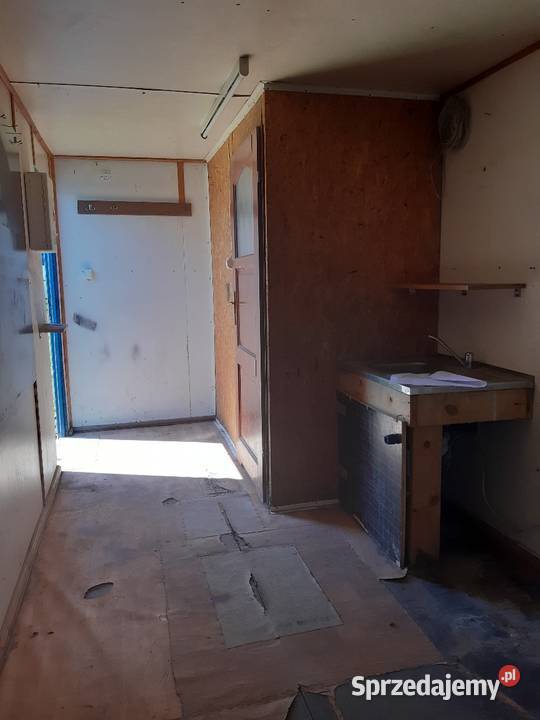 Kontener budowlany szatniowy do remontu Swarzędz