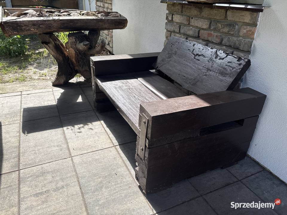 Sofa drewniana sprzedam