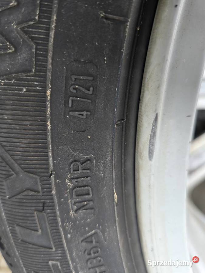 4 felgi aluminiowe ALU r17 7jx17 et60 5x1143 Legnica
