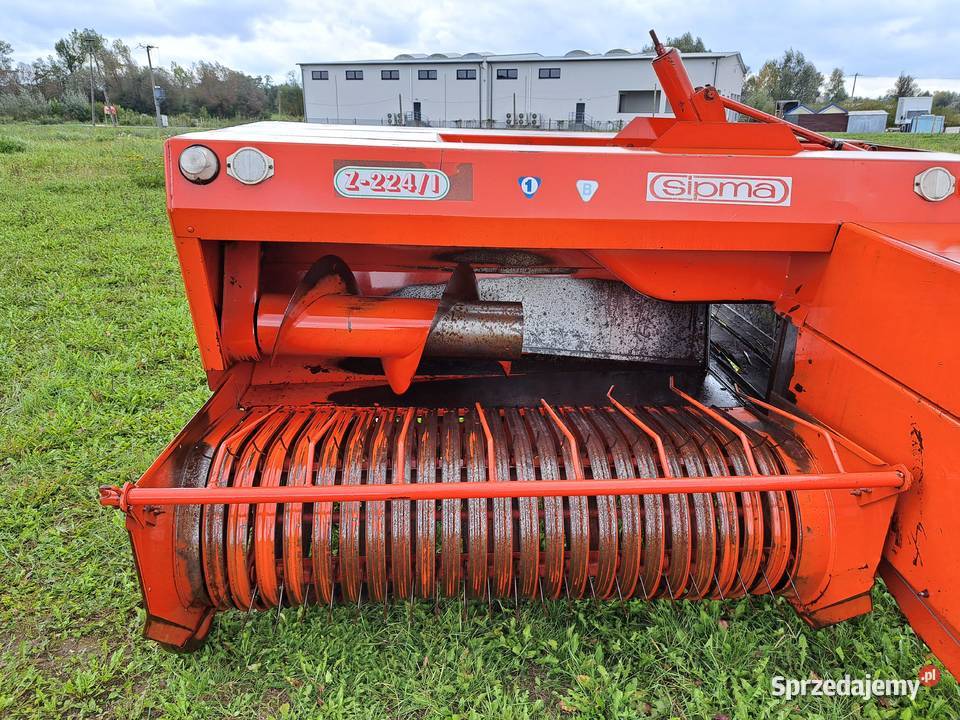 Prasa kostkująca do słomy siana Sipma Z2241 nieuszkodzony