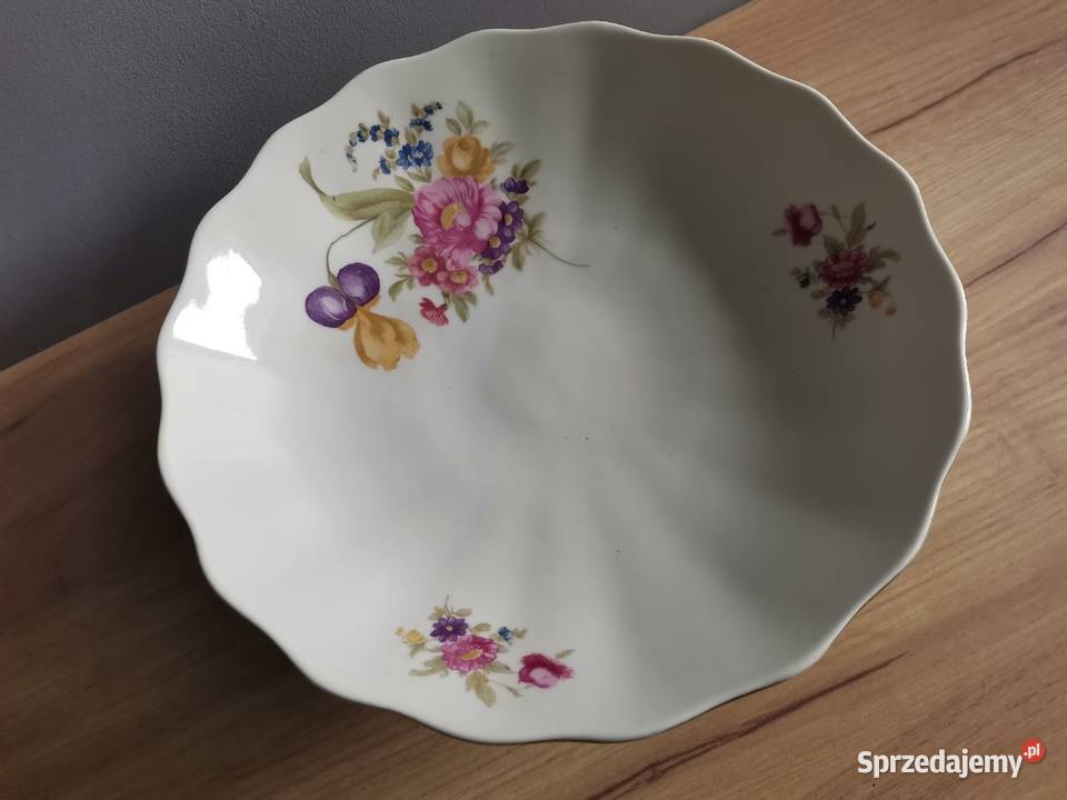 Stara patera owocarka porcelana Koenigszelt Katowice