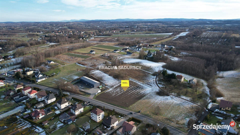 Działka do sprzedania 6100m2 Jaśkowice Krakowska sprzedam