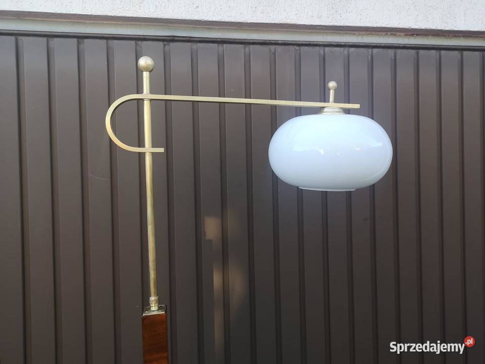 Lampa Podłogowa Ze Stolikiem Art Deco Orzech Meble wielkopolskie Swarzędz