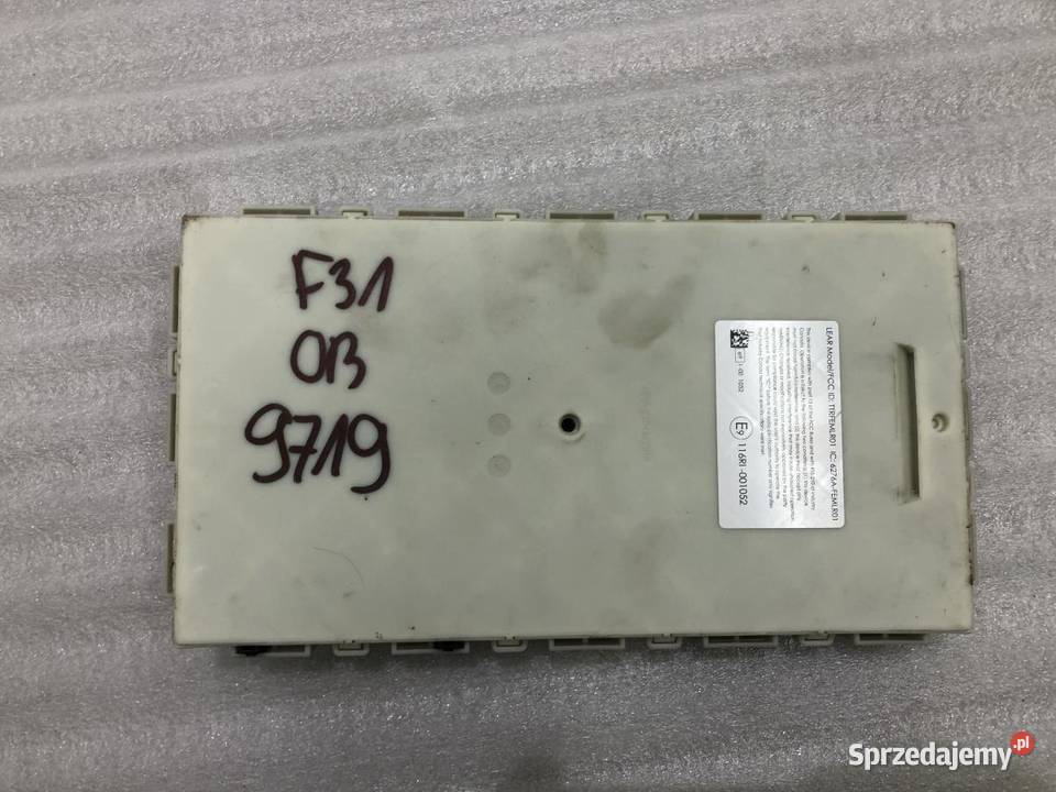 MODUŁ STEROWNIK FEM BMW F30 F31 9324781 osobowe Komputery