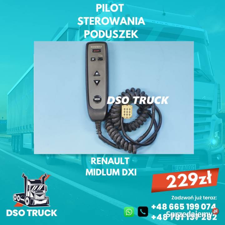 PILOT STEROWANIA PODUSZEK RENAULT MIDLUM DXI ciężarowe świętokrzyskie Zawichost
