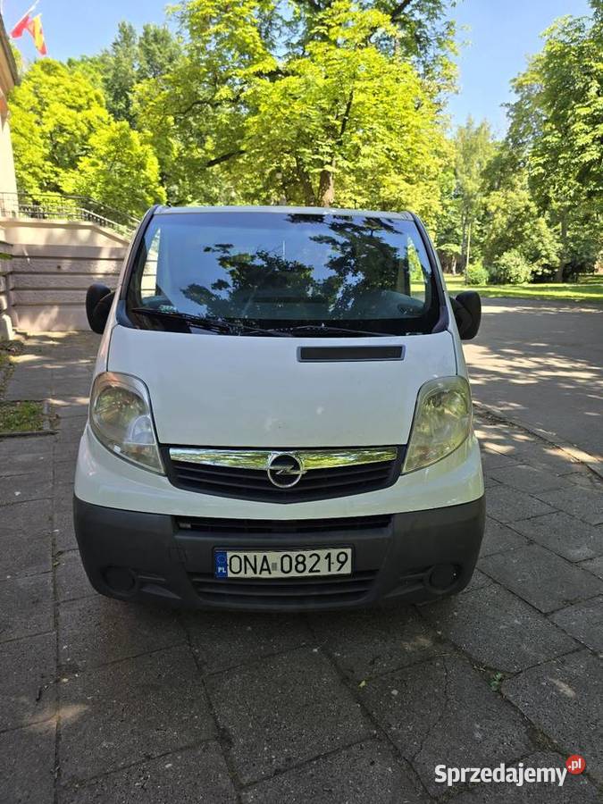Opel vivaro 20 diesel 2007r blaszak hak Opel łódzkie Łódź