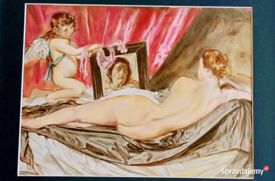 Obraz Wenus z lustrem wg Velazqueza Rybnik