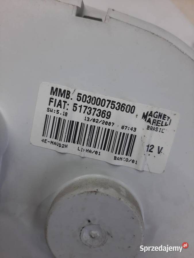 Fiat Albea FL lift Strada licznik 51737369 osobowe Ksawerów