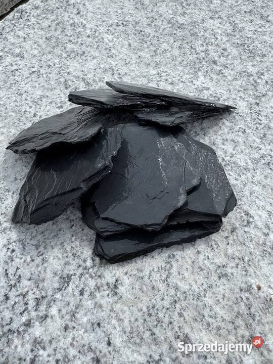 Kora kamienna Premium czarny Lupek Antracyt Warszawa sprzedam