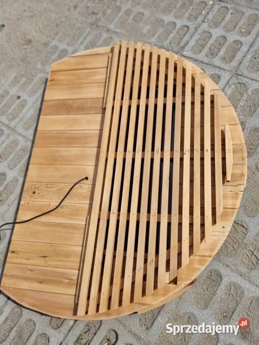 Kabina na podczerwień RADIO LED Sauna okrągła Siedlisko