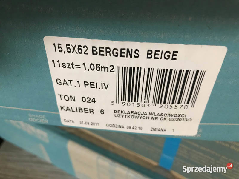 Płytki gres Evoceramika Bergens Beige 155x62 Kielce