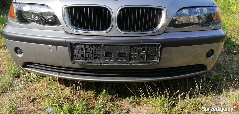 Bmw e46 lift zderzak przód silbergrau metallic zderzaki Karoseria Aleksandrów Łódzki