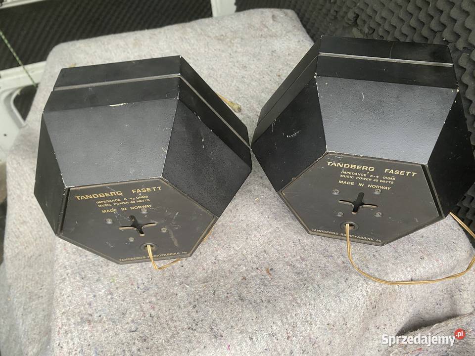 Kolumny głośniki Tandberg Fasset mazowieckie Warszawa