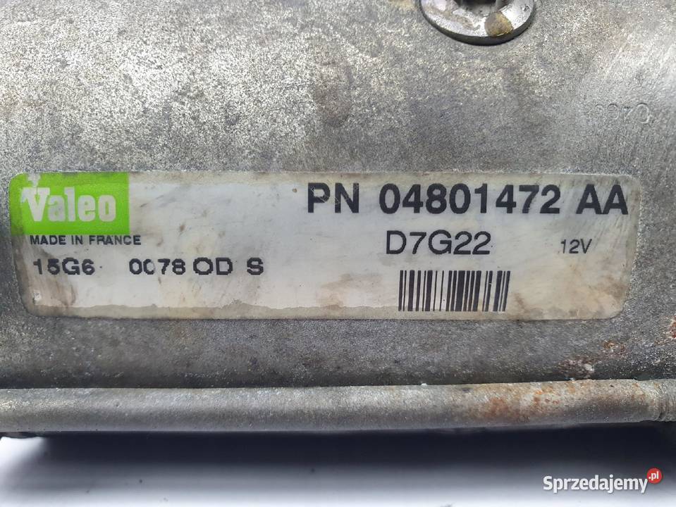 ROZRUSZNIK Jeep Cherokee 30 CRD 642 980 Valeo Chełm