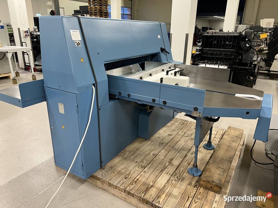 Gilotyna do cięcia papieru Wohlenberg 115 MCS2 Radom