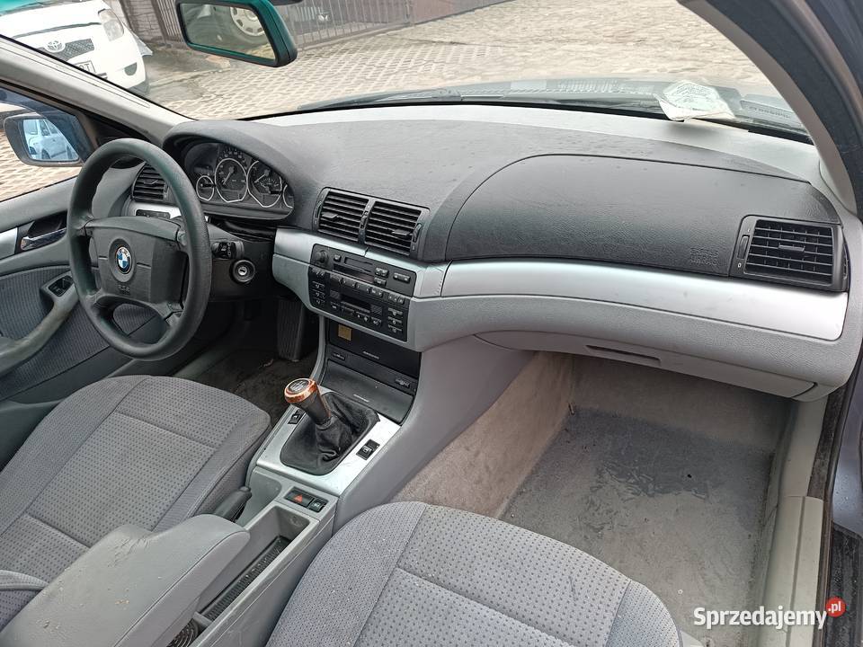 BMW E46 20TD uszkodzony na graty Osieck